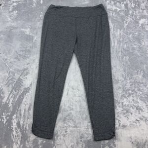 Soft Surroundings Leggings Womens Size XL Heathered Gray Stretch Pull On